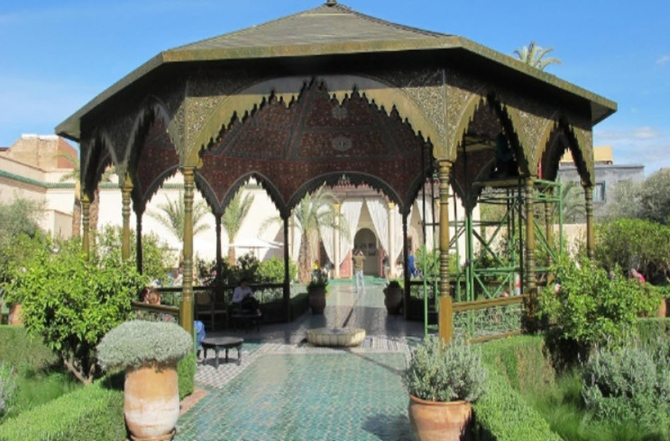 Jardin Secret in Marrakesch: Der Garten ist eine Oase der Ruhe und Entschleunigung.