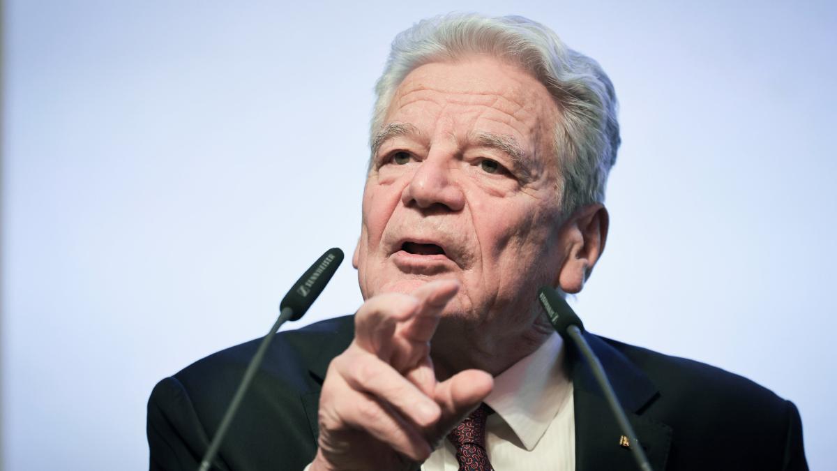 Gauck warnt vor drohendem Chaos im Ukraine-Krieg