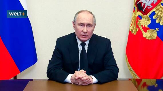 Putins rätselhafte Retro-Botschaft nach dem Terror