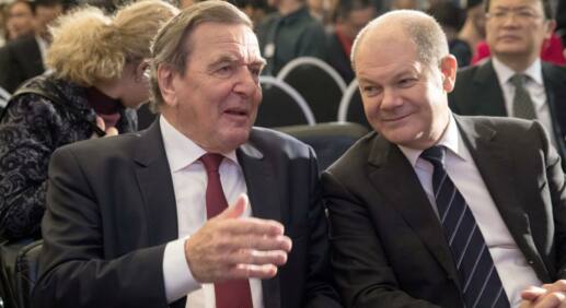 Scholz und SPD-Spitze gratulieren Schröder per Brief